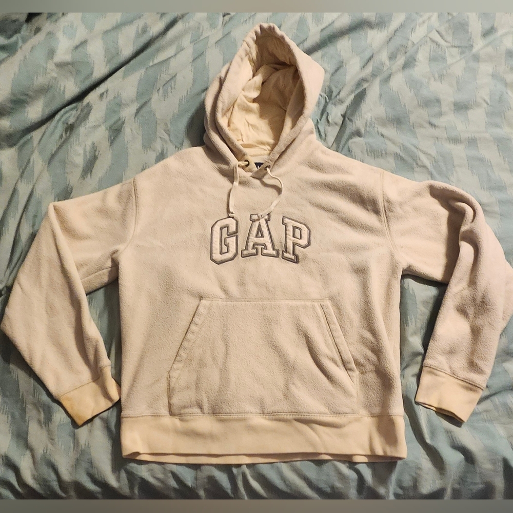 GAP Women’s Size XSmall Cream Hoodie‎ Sweater